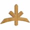 Ekena Millwork Alberta Rough Sawn Timber Gable Bracket, Western Red Cedar, 48"W x 22"H x 2"D x 4"F, 11/12 Pitch GBW048X22X0204ALB00RWR - alternate 3